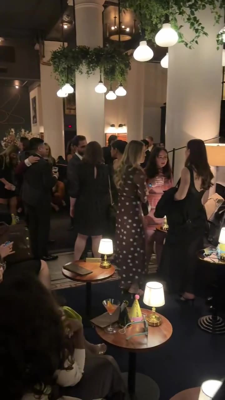 Guests at the Birthday Charity Gala.